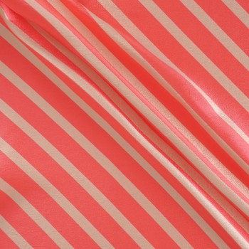 Coral  striped jacq diagonal
